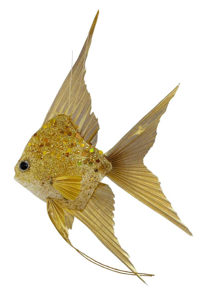 Julekule - Goldfish ornament hanging 20cm