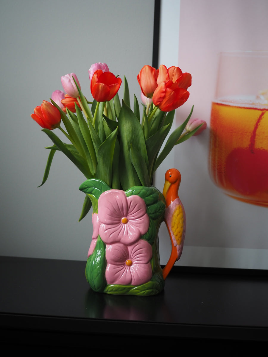 Ceramic Vase in Flower Shape