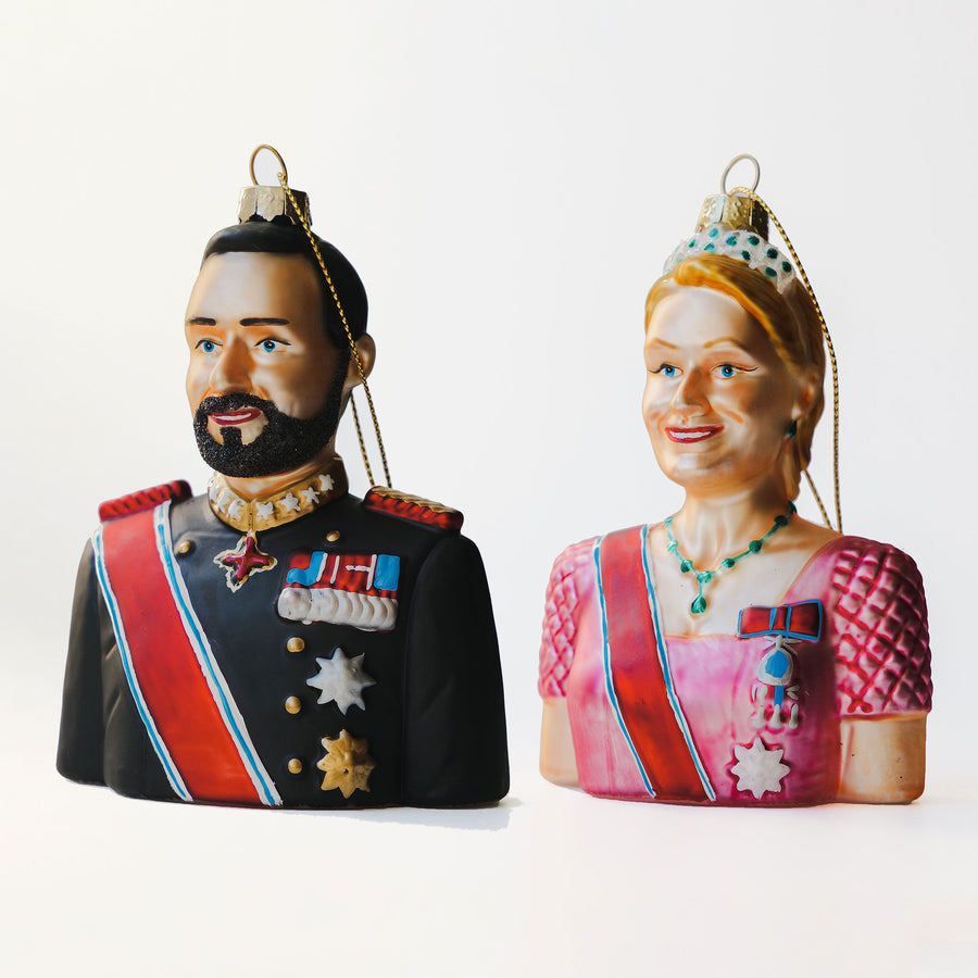 FORHÅNDSSALG! Julekule - Kronprinsparet Haakon og Mette-Marit By HEIM