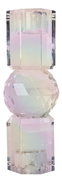 Neo Krystall Lysestake Rainbow16,5x6 cm