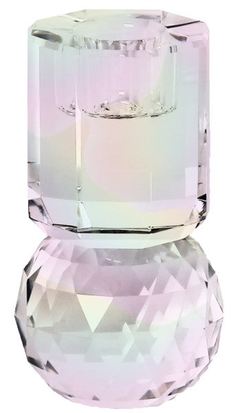 Neo Krystall Lysestake Rainbow H10,5*6cm