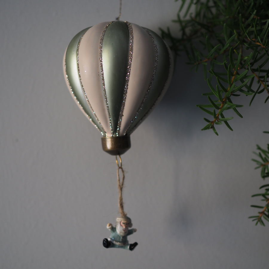 Julekule - Lysegrønn Ballong nr3