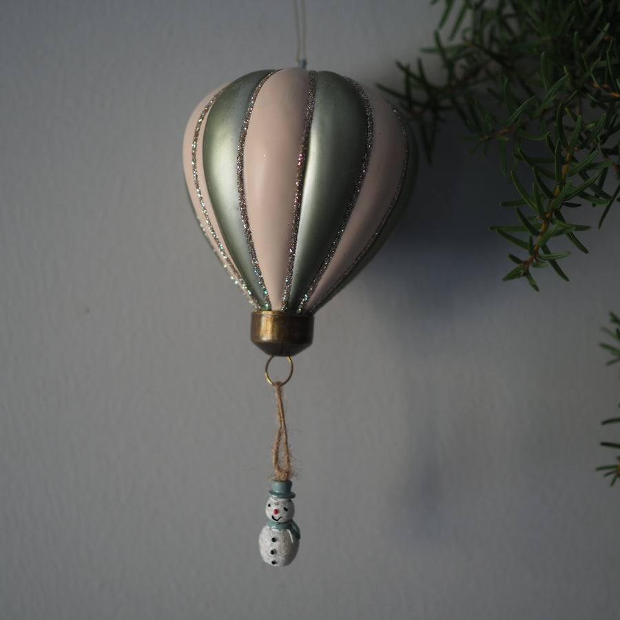 Julekule - Lysegrønn Ballong nr2