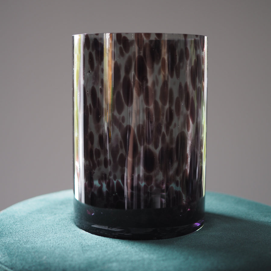 Cylinder Vase Leopard Medium